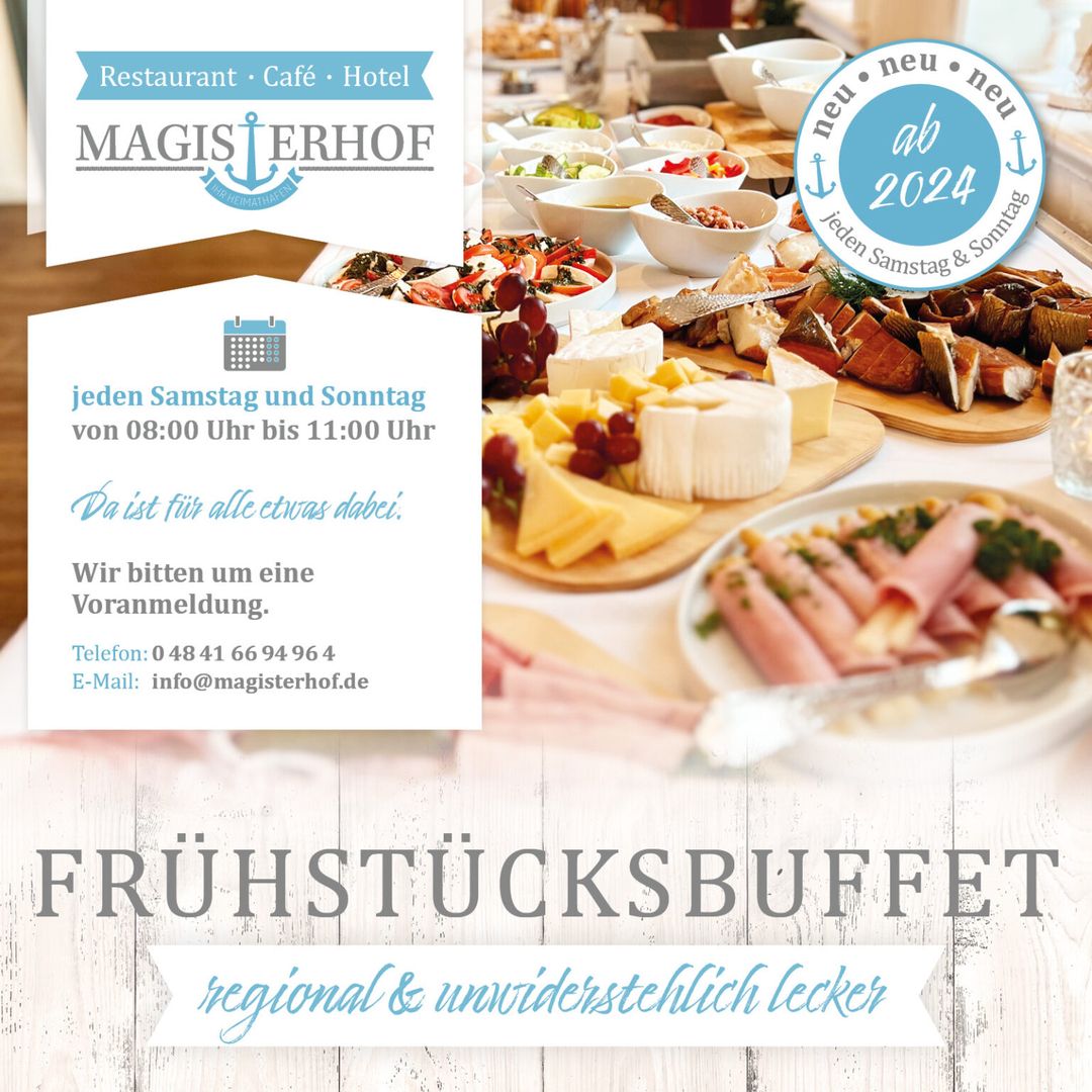 Frühstücksbuffet ab 2024